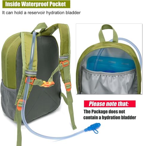 Small Hiking Backpack for Kids Boys or Girls, Ages 3-6, Fit Outdoor Sport Adventure (Yellow, Small) in Saudi Arabia