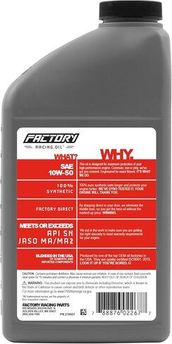 10W50 مجموعة تغيير الزيت المتوافقة مع Husqvarna FC250/350/450 ، FE25/350/501 ، Gasgas MC250/450F ، EX250/350/450F ، KTM 250 350 450 SX-F ، XC-F ، 450 SMR-2 QARTS in Saudi Arabia