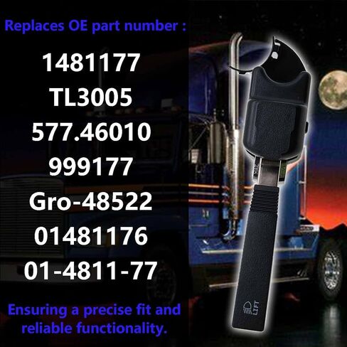 1481177 Turn Signal Switch Fit for Freightliner FLD Series,Heavy Duty Multifunction Switch Replace 999177 1481177 01481176 577.46010 Gro-48522,TL3005 in Saudi Arabia