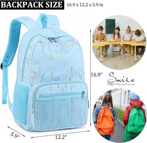 JIANYA School Backpack for Teen Girls, Lightweight Backpacks for School Kids Children's School Book Bag, Cherry Beige in Saudi Arabia