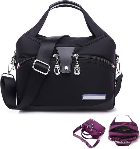 حقيبة Crossbody ، 2023 New Women مقاومة للماء المضادة للسرقة متعددة الجيبات من Oxford Crossbody Counter Lage Base. in Kuwait