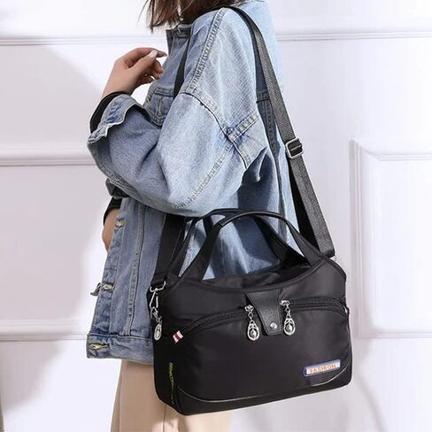 حقيبة Crossbody ، 2023 New Women مقاومة للماء المضادة للسرقة متعددة الجيبات من Oxford Crossbody Counter Lage Base. in Kuwait