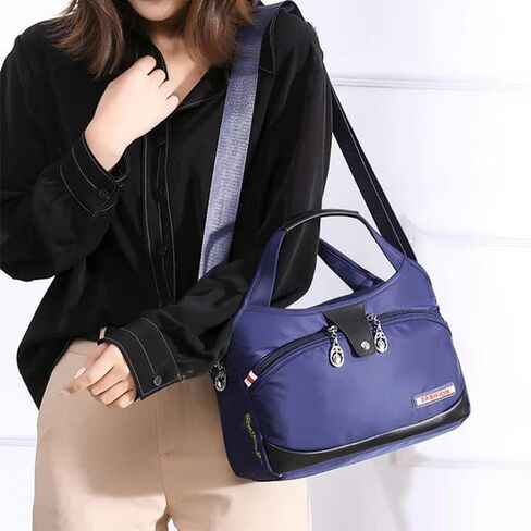 حقيبة Crossbody ، 2023 New Women مقاومة للماء المضادة للسرقة متعددة الجيبات من Oxford Crossbody Counter Lage Base. in Kuwait