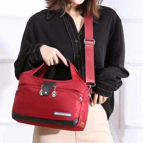 حقيبة Crossbody ، 2023 New Women مقاومة للماء المضادة للسرقة متعددة الجيبات من Oxford Crossbody Counter Lage Base. in Kuwait