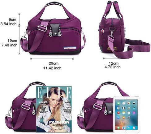 حقيبة Crossbody ، 2023 New Women مقاومة للماء المضادة للسرقة متعددة الجيبات من Oxford Crossbody Counter Lage Base. in Kuwait