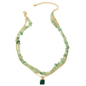 Hetian Jade Ball Leaf Leaf Netlace Handmade Chain Jewelry S925 14K Gold Plated Valentine Mother's Didrinch Gift for Women 18inch in Saudi Arabia