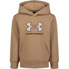 Under Armour UA RIVAL PRINT FILL HOODIE, Fire Red, 6 in Kuwait