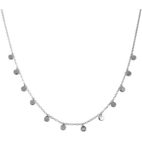 Dainty Multi Disc Choker Necklace for Women Minimalist 925 Sterling Silver 14K Gold Plated Small Round Disc Coin Simple Statement Chain Adjustable Choker Necklaces Fashion Jewelry Birthday Christmas Gifts Her Bff Birthday in Saudi Arabia