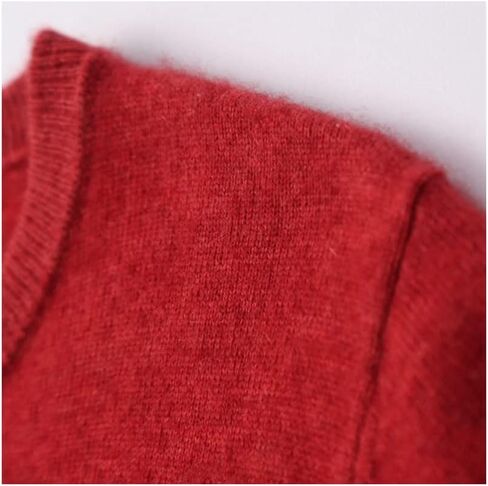 Solid Open Front Knitted Cardigan Cashmere Sweater for Women in Kuwait