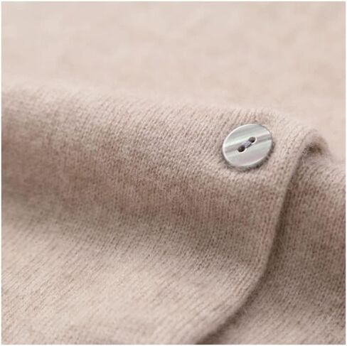 Solid Open Front Knitted Cardigan Cashmere Sweater for Women in Saudi Arabia