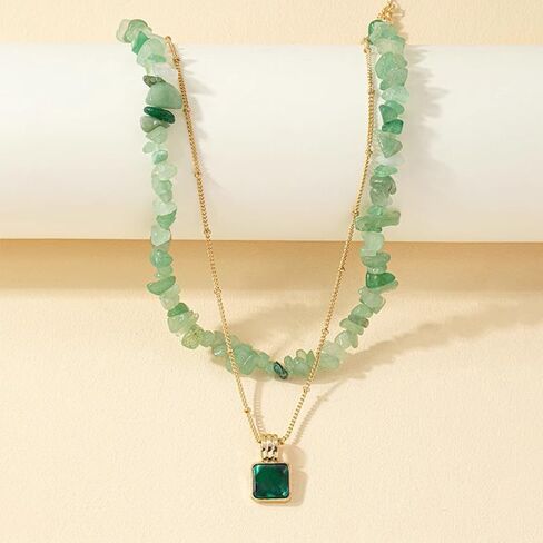 Hetian Jade Ball Leaf Pendant Necklace Handmade Chain Choker Jewelry S925 14k Gold Plated Valentine Mother's Day Birthday Christmas Gift for Women 18inch in Saudi Arabia