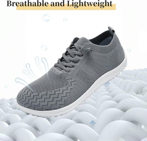 Barefoot Shoes Women Wide Toe Box Running Tennis Sneakers Minimalist Zero Drop Sole Non Slip Breathable Comfortable Workout Gym Shoes in Saudi Arabia