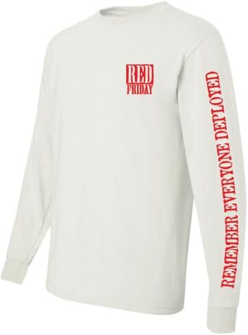Bone Head Outfitters R.E.D. Flag - Red Friday Long Sleeve T-Shirt in Kuwait