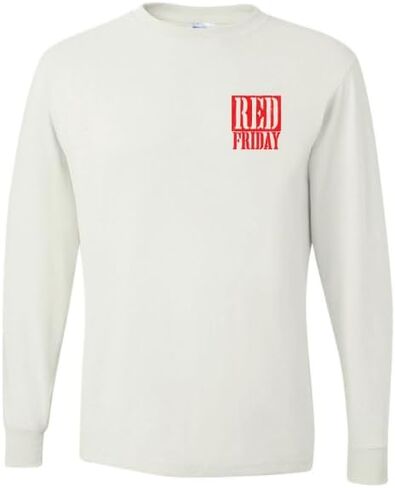 Bone Head Outfitters R.E.D. Flag - Red Friday Long Sleeve T-Shirt in Kuwait