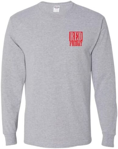 Bone Head Outfitters R.E.D. Flag - Red Friday Long Sleeve T-Shirt in Kuwait