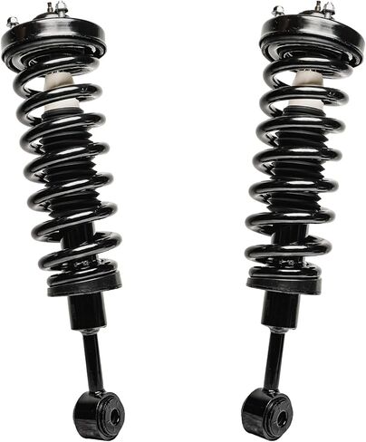 Detroit Axle-2 Struts Front For 4WD 2004-2008 FORD F-150 ، 06-08 LINCOLN MARK LT [W/O SPACER] in Saudi Arabia