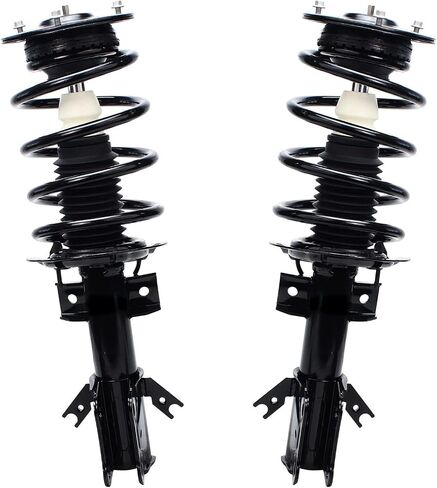 Detroit Axle - 8pc Struts Struts Strock Atcorbers Kit لعام 2013-2018 Ford Fusion ، الدعامات الأمامية مع امتصاص الصدمات الخلفية لفائف الربيع الخلفية الأمامية. in Saudi Arabia