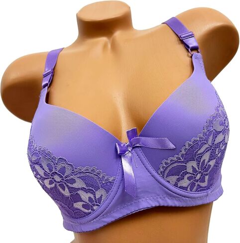 Viola's Secret Women Bras 6 Packs of T-Shirt Bra D Cup DD Cup 34D 36D 38D 40D 42D 36DD 38DD 40DD 42DD 44DD in Saudi Arabia