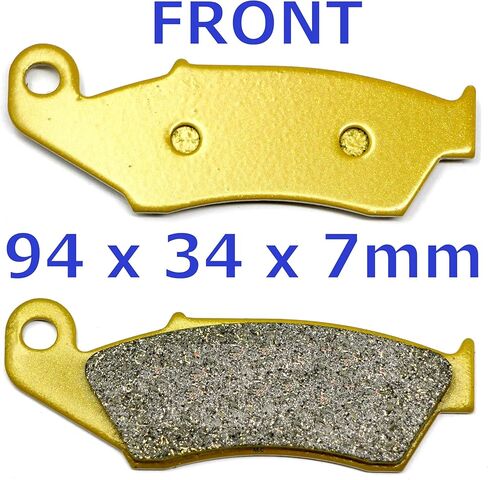 منصات الفرامل الخلفية الأمامية لـ Honda XR 250 400 R XR250R XR400R BRAKES 1996 1997 1998 1999 2000 2001 2002 2003 2004 - XR 250 L XR250L 1993 1994 1995 1996 FA131 FA185 MC0551 -E in Saudi Arabia