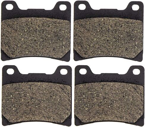 NICHE Brake Pad with Shoe Set for Yamaha Virago 750 1100 700 1000 3XF-W0045-50-00 Front Rear Organic in Saudi Arabia