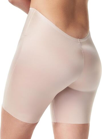 SPANXshape Suit Your Fancy Low-Back Mid-Thigh Short - Shapewear Underwear - Medium Compression - For Specific Silhouettes - Very Black - L in Saudi Arabia