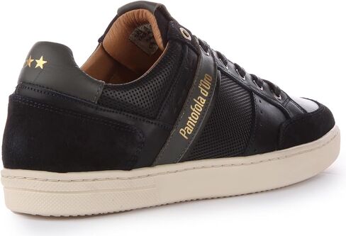 Pantofola d'Oro Vicenza Uomo Low Men's Lace Up Suede Leather Trainers (Navy, US 11.5) in Saudi Arabia