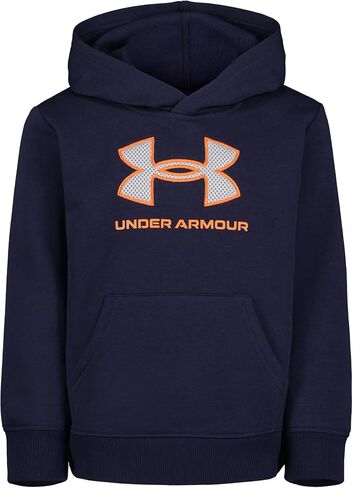 Under Armour UA RIVAL PRINT FILL HOODIE, Fire Red, 6 in Saudi Arabia