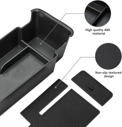 Marchfa Center Censole Organizer Tranizer Treshible FOR 2021 2022 2023 Buick Envision Armrest Storage Box Box Organizer Middle Console حامل إدراج (غير مناسب لـ 2024 2025 Buick Encsion) in Saudi Arabia