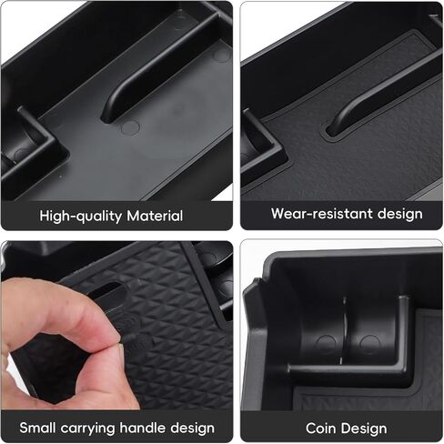 Marchfa Center Censole Organizer Tranizer Treshible FOR 2021 2022 2023 Buick Envision Armrest Storage Box Box Organizer Middle Console حامل إدراج (غير مناسب لـ 2024 2025 Buick Encsion) in Saudi Arabia