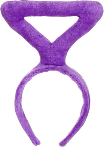 Kids Tinky-Winky Headband Costume Accessory - Plush Triangle on Soft Fabric Headband, Officially Licensed in Saudi Arabia