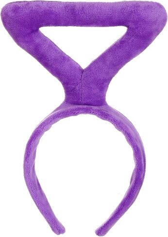 Kids Tinky-Winky Headband Costume Accessory - Plush Triangle on Soft Fabric Headband, Officially Licensed in Saudi Arabia