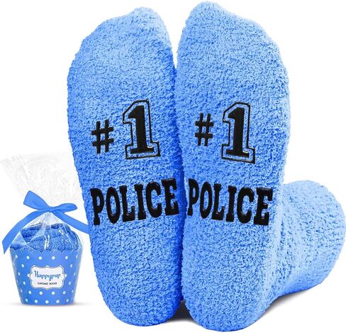 HAPPYPOP Boss Gifts Ideas Socks for Men - Best Gifts for Bosses Women Men, Boss Gifts Male Femal Fuzzy Boss Women in Saudi Arabia