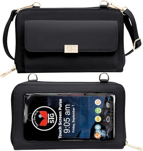 Captiva Touch Screen Crossbody حقيبة يد - محفظة الهاتف الخلوي والحالة in Kuwait