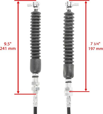 Caltric Base Shift Cable Compatible with Polaris Ranger 570 2015 2016 2017 2018 2019 2020 Except Crew, Full Size in Saudi Arabia