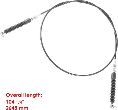Caltric Base Shift Cable Compatible with Polaris Ranger 570 2015 2016 2017 2018 2019 2020 Except Crew, Full Size in Saudi Arabia