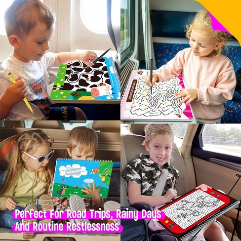 Search & Find Book, 30 Different Themes 32 Pages Activities Book, Montessori Learning Toy Educational Game Autism Sensory Toys for Preschool Girls and Boys Ages 3, 4, 5, 6 in Kuwait