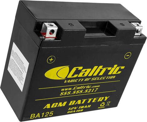 Caltric Agm Battery Compatible with Yamaha Xvs650 Xv-S650 V-Star 650 Silverado 2003-2010 in Saudi Arabia