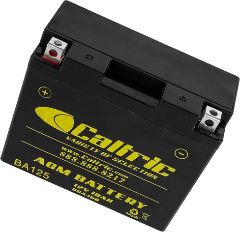 Caltric Agm Battery Compatible with Yamaha Xvs650 Xv-S650 V-Star 650 Silverado 2003-2010 in Saudi Arabia