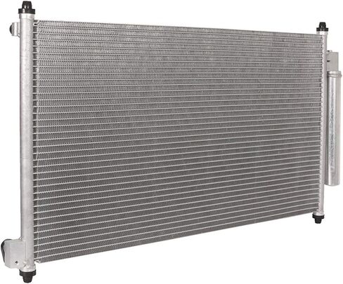 OCPTY Aluminium A/C Contenser Place For 2013-2015 لـ Acura لـ ILX 2.0L 2013-2018 لـ ACURA لـ ILX 2.4L 2012-2015 لـ Honda for Civic 1.8L 2012-2015 لـ Honda for Civic 2.4L in Saudi Arabia