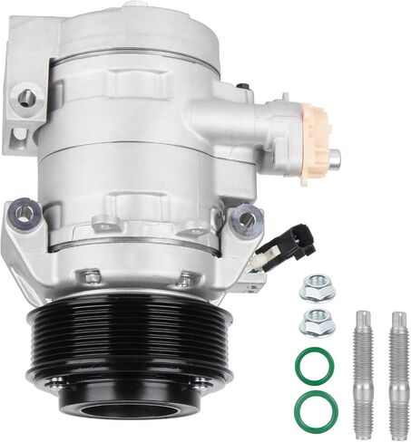 Air Conditioner AC Compressor with Clutch Fit for Ford F-250&F-350 Super Duty 6.7L 2017-2019 in Saudi Arabia
