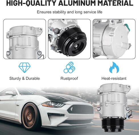 ضاغط حالة الهواء AC جديد مع القابض لـ Lexus ES350 2007-2012 V6 3.5L ، لتويوتا RAV4 2006-2012 V6 3.5L ، لتويوتا فينزا 2009-2016 V6 3.5L in Kuwait