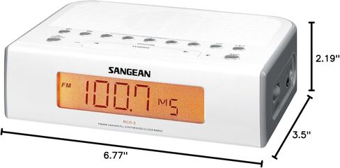 Sangean RCR-5 Digital AM/FM Clock Radio (Renewed) in Saudi Arabia