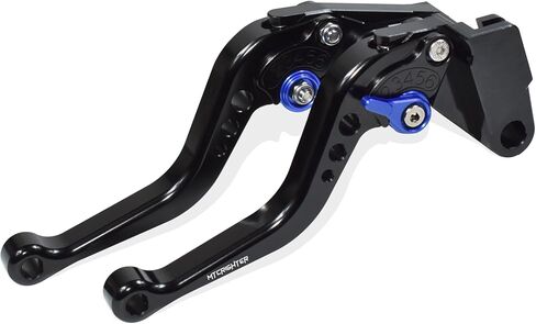Short Brake Clutch Lever Set Compatible with Royal Enfield Himalayan 450 Guerrilla 450 2024 2025, CNC Aluminum Alloy Made (Black) in Kuwait