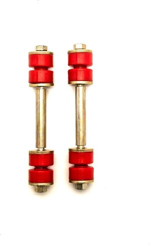 Red Polyurethane Sway Bar Links and Bushings Set Compatible with Pontiac GTO/LeMans/Tempest OEM Spec Replacements (4 Piece Kit) in Saudi Arabia