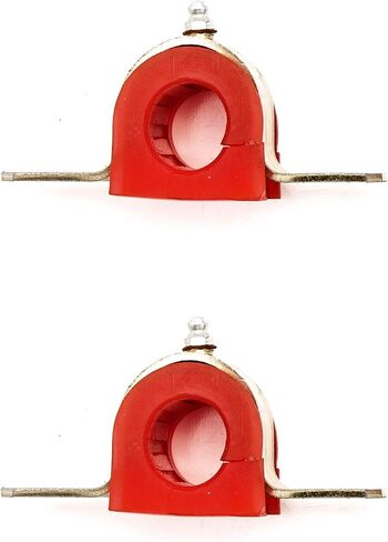 Red Polyurethane Sway Bar Links and Bushings Set Compatible with Pontiac GTO/LeMans/Tempest OEM Spec Replacements (4 Piece Kit) in Saudi Arabia