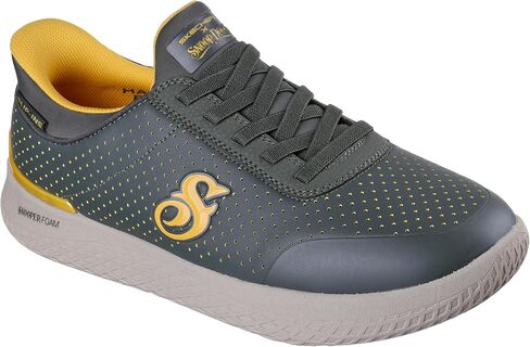 Skechers Men's Snoop Vibez-Snooper مريحة اليدين حذاء حذاء حذاء مجاني in Kuwait