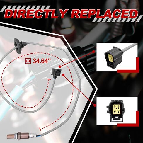 Oxygen Sensor Downstream 2344114 25693 Compatible for Mitsubishi Lancer Outlander RVR 2008-2021 in Saudi Arabia