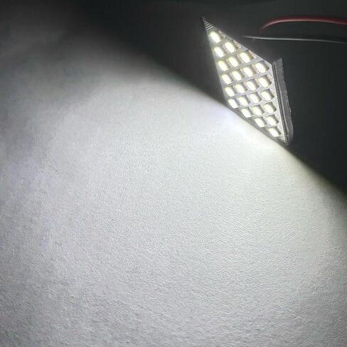 4 Sets LED Dome Lights for Car RV Camper, 6000K Cool White 12V 48SMD Interior Panel Kit, Universal Replacement for Map, Trunk, Reading Lights, T10 W5W 168 194 2825, BA9S, 28-42mm Festoon Adapter in Kuwait