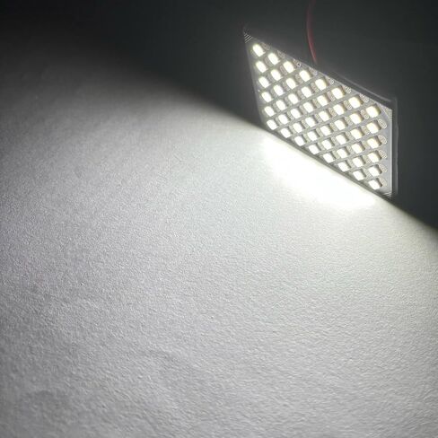 4 مجموعات LED LED أضواء القبة لـ CAR RV Camper ، 6000K COOL WHITE 12V 48SMD DEITION PANE KIT ، بديل عالمي للخريطة ، الجذع ، أضواء القراءة ، T10 W5W 168 194 2825 ، BA9S ، 28-42 مم محول FESTOON in Kuwait