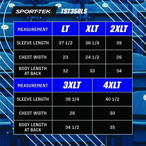 Sport-Tek للجنسين طويل الأكمام الطويل المنافس posicharge tee | تي شيرت تجريب للرجال والنساء ، ملابس الصالة الرياضية in Kuwait